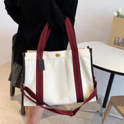 Contrast Canvas Tote Bag Tote Bags product image 2