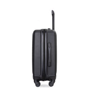20" Carry on Luggage Lightweight Suitcase, Spinner Wheels, Black product image 11