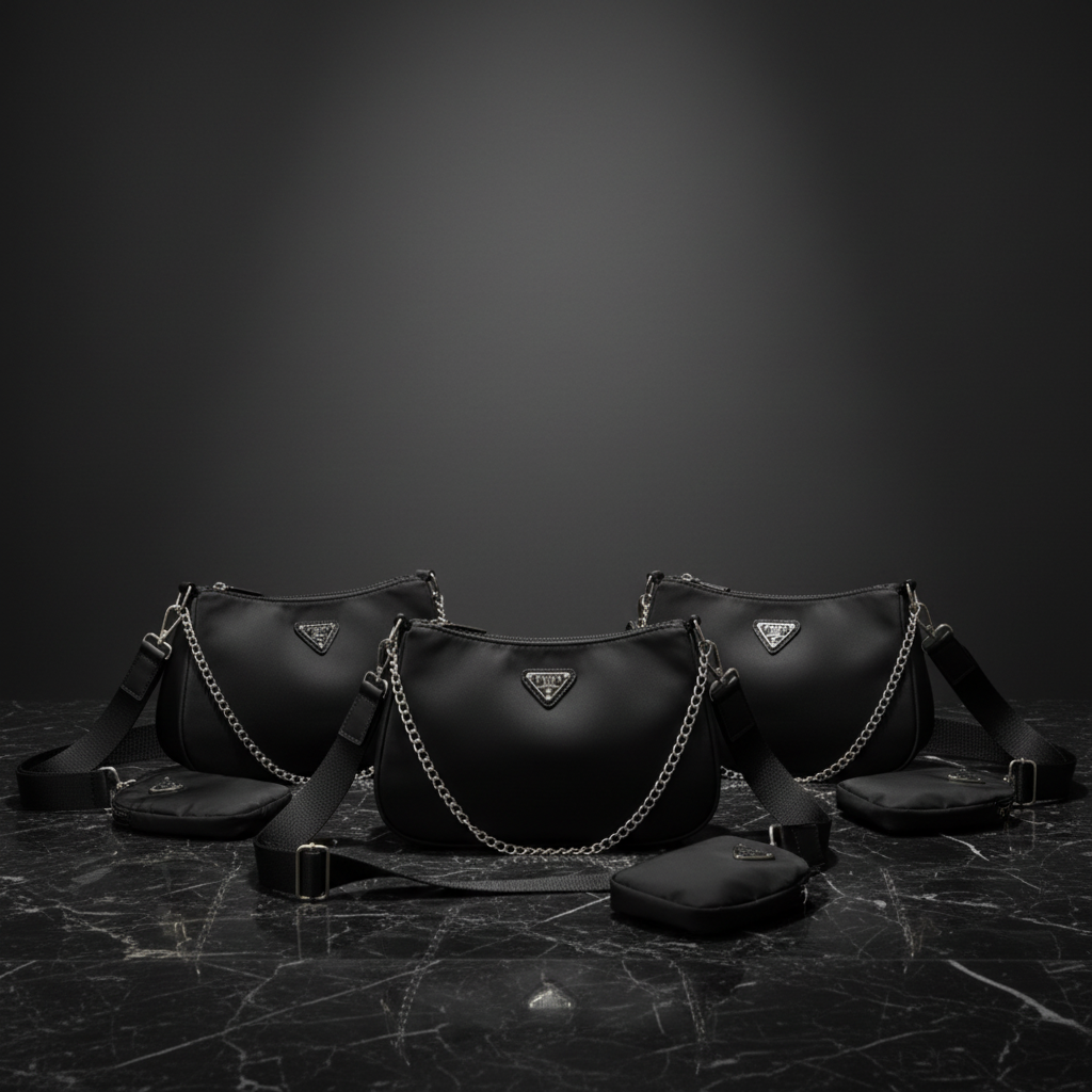 3-Pack Black