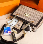 Genuine Leather Luxe Shoulder Bag