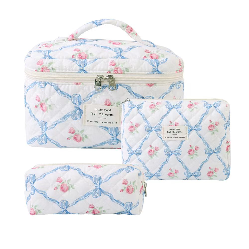 Noir Quilted Travel & Makeup Organizer Travel Organizer product image 22