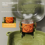 Dual-Use Folding Portable Pet Travel Feeder