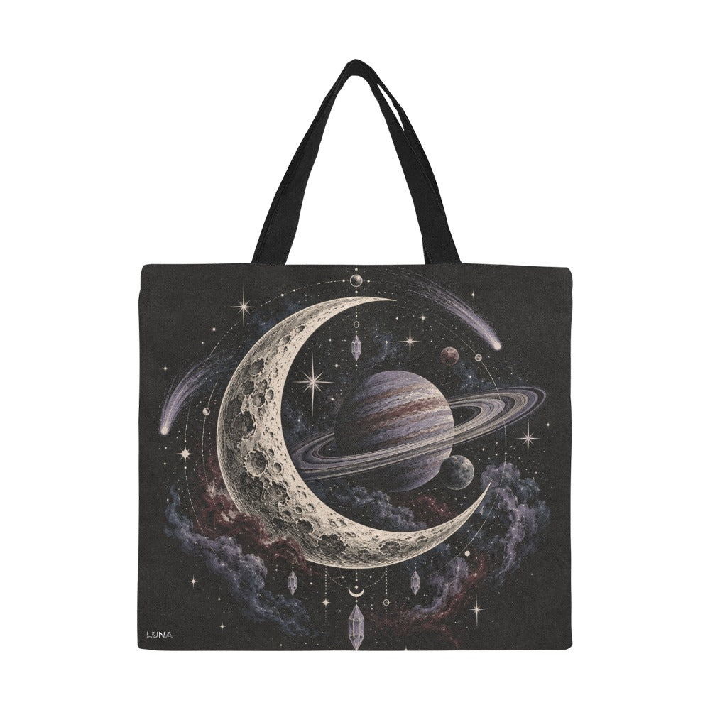 LUNA Cosmos Canvas Tote