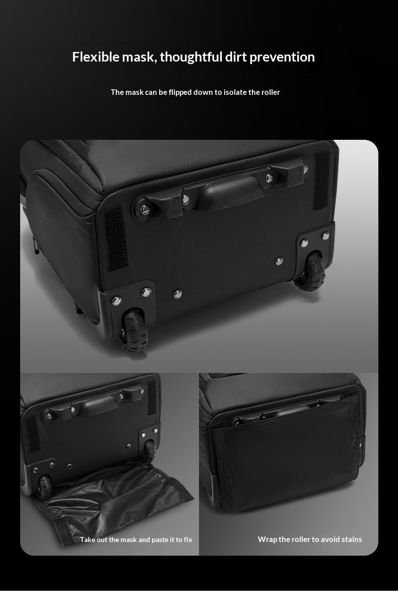 BANGE Multi-functional Business Commuter Trolley Backpack