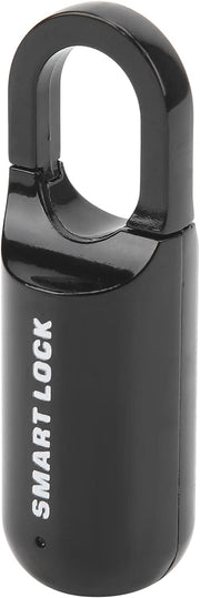 Side profile of the Mini Fingerprint Keyless Luggage Lock highlighting the compact design and biometric scanner area.