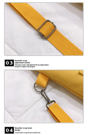 Everyday Multi-Pocket Canvas Tote & Backpack