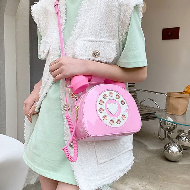HOTLINE Retro Telephone Crossbody Novelty Bag product image 3