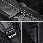 Carbon Black Genuine Leather Backpack Backpacks product image 7