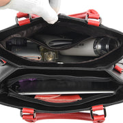 Tess Faux Leather Convertible Satchel Tote Shoulder Bag product image 8