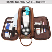 Faux Leather Toiletry & Organizer Cosmetics Bag Travel Organizer product image 5