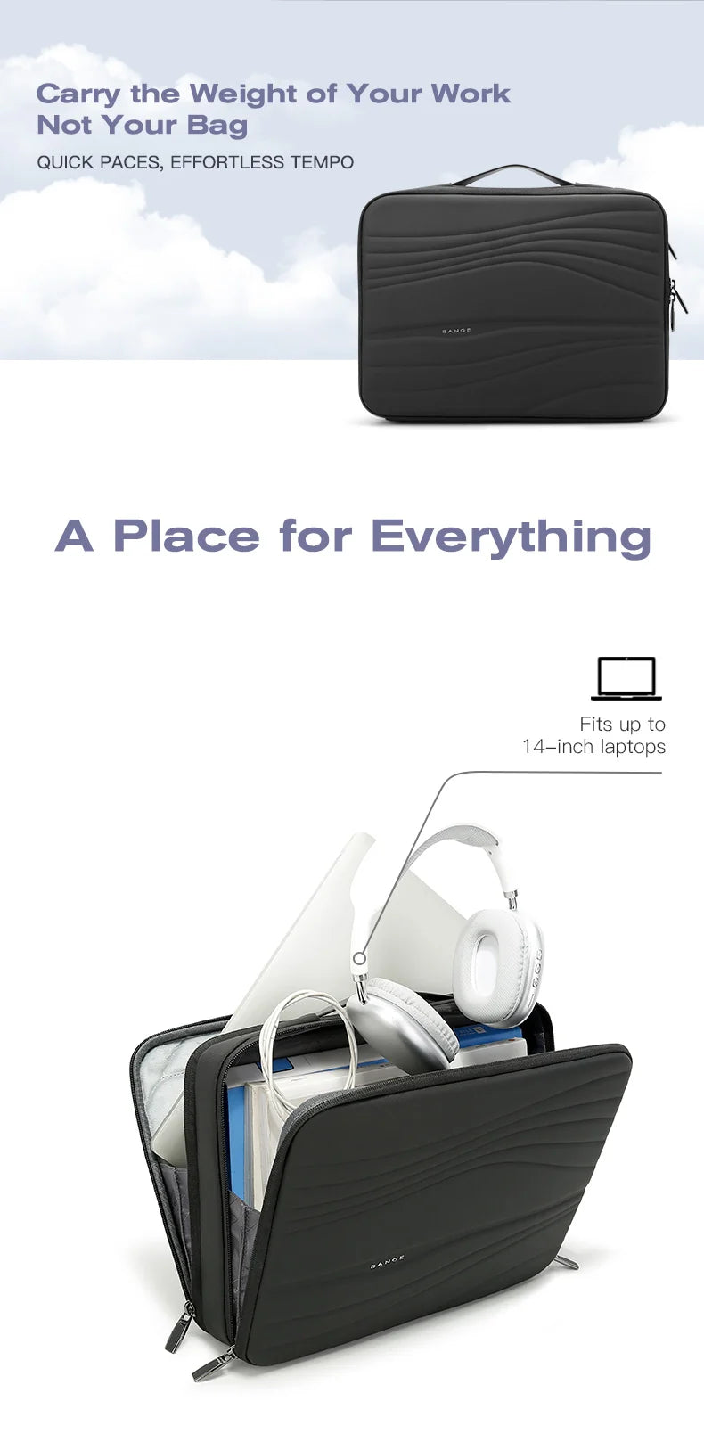 BANGE Laptop / Tablet & Storage Bag Laptop Bag product image 9