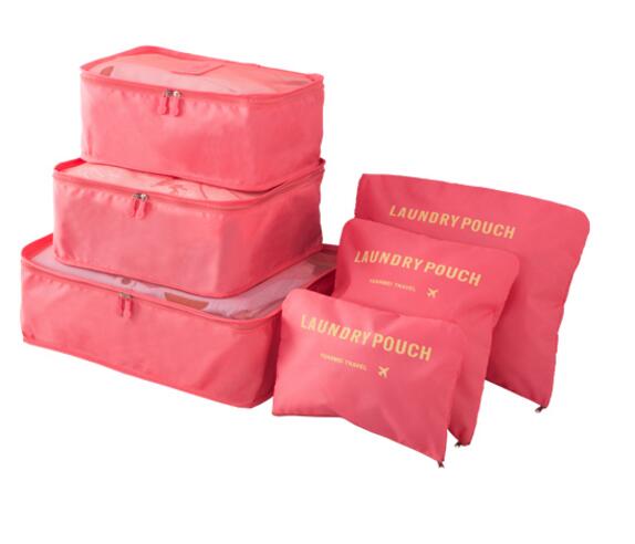 Double-Zipper Packing Cube Set, 6-Piece