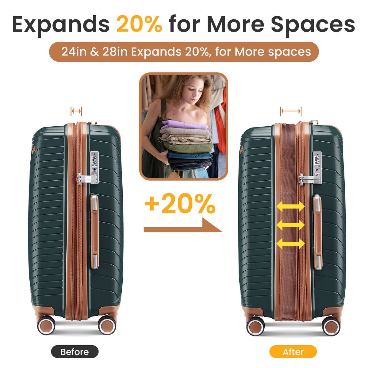 4-Piece Traveler Starter Luggage Set product image 22