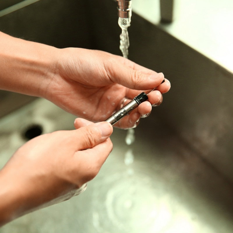 Collapsible Stainless Steel Straw with Case