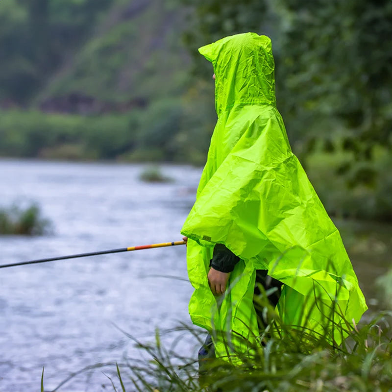3-in-1 Outdoor Travel Rain Poncho