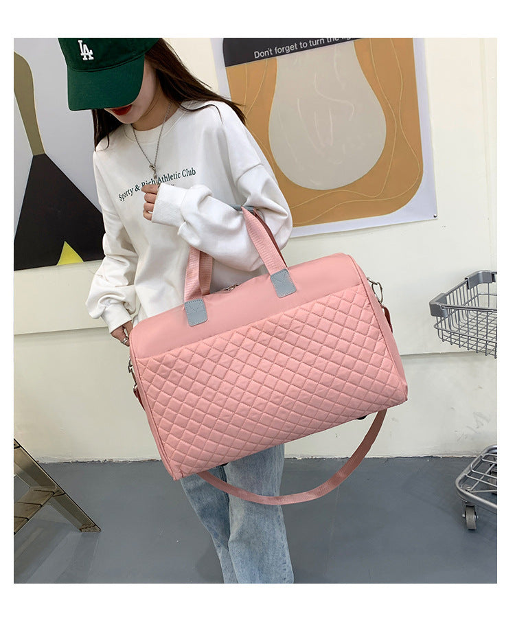 Quilted Fashion Duffle Bag