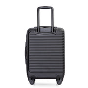 20" Carry on Luggage Lightweight Suitcase, Spinner Wheels, Black product image 12