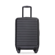 20" Carry on Luggage Lightweight Suitcase, Spinner Wheels, Black product image 7