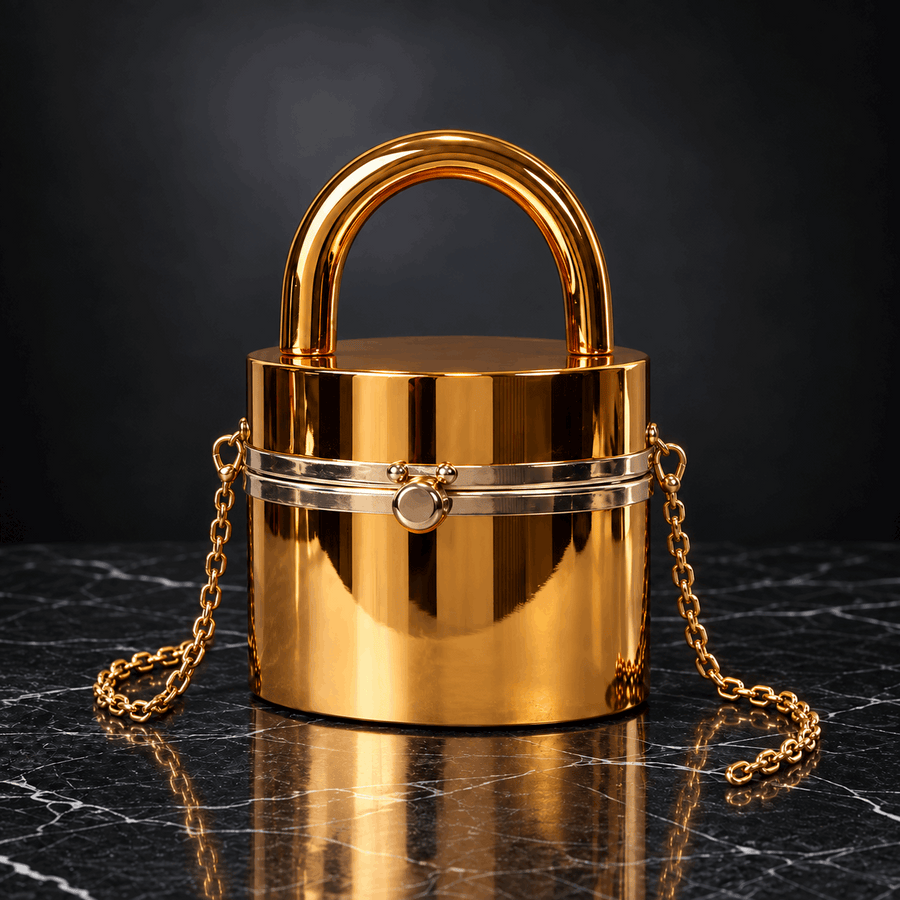 Luxe Lockbox Convertible Handbag