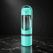 Charcoal Filter Portable Pet Water Feeder Bottle