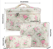 Noir Quilted Travel & Makeup Organizer Travel Organizer product image 15