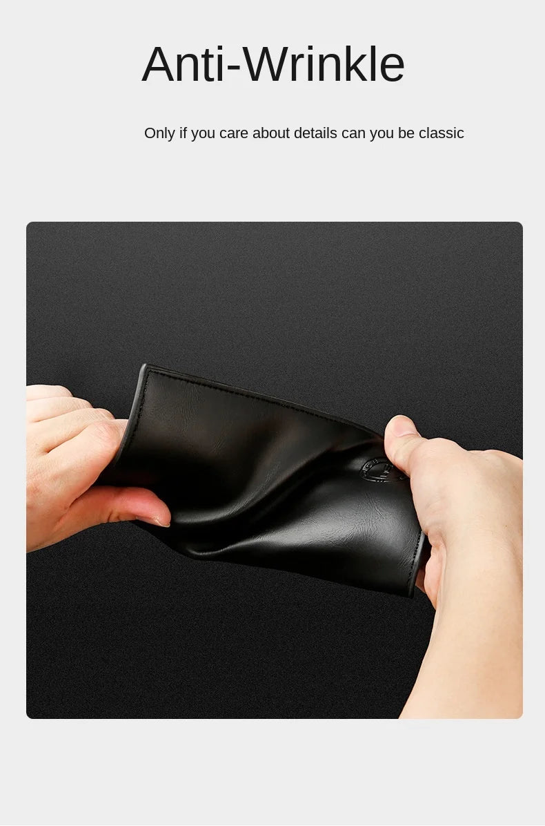 BANGE Faux Leather Wallet