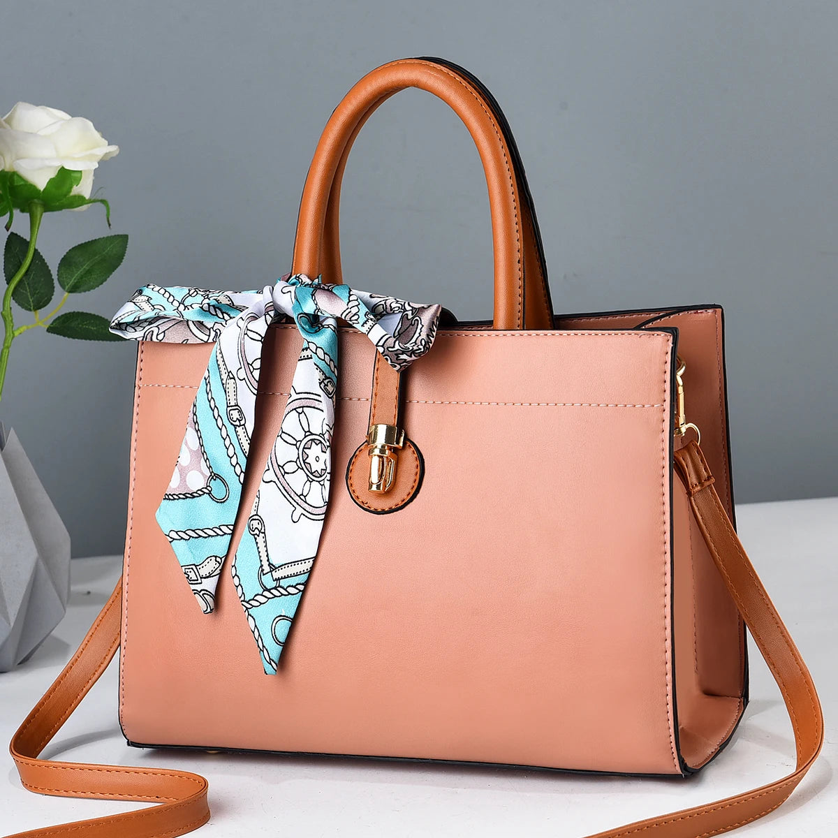 Luna Camille Scarf Tote