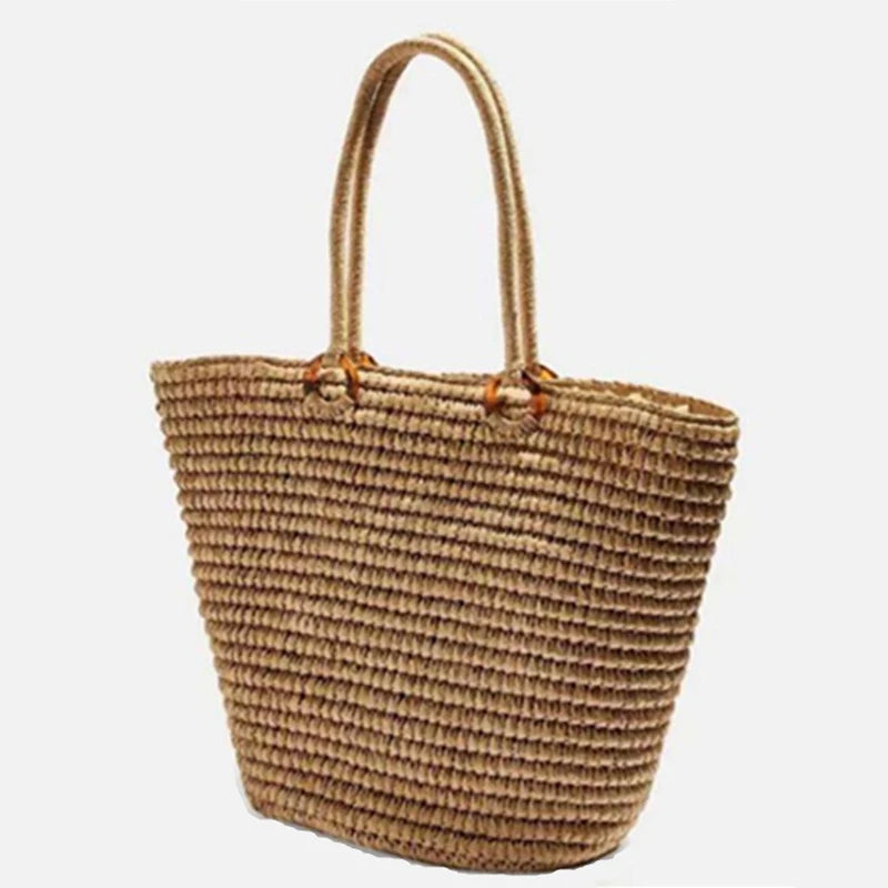 Luna Marisol Straw Tote