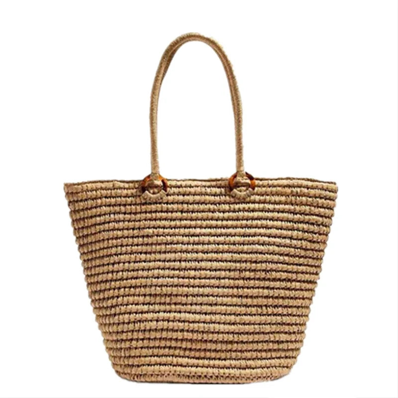Luna Marisol Straw Tote