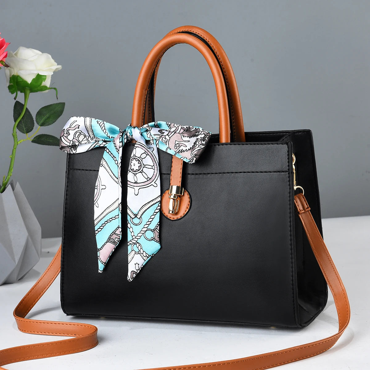 Luna Camille Scarf Tote