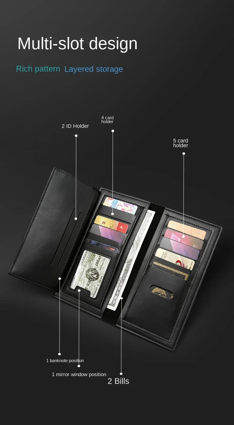 BANGE Faux Leather Wallet