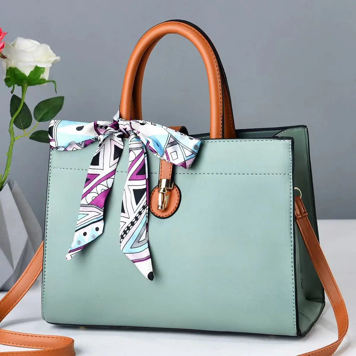 Luna Camille Scarf Tote