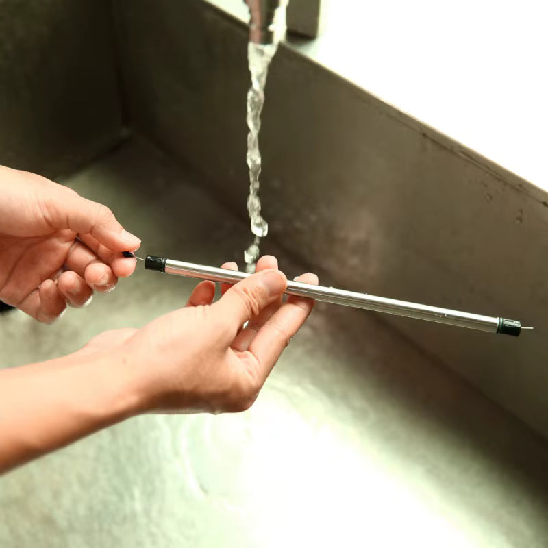 Collapsible Stainless Steel Straw with Case