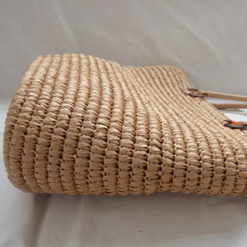 Luna Marisol Straw Tote