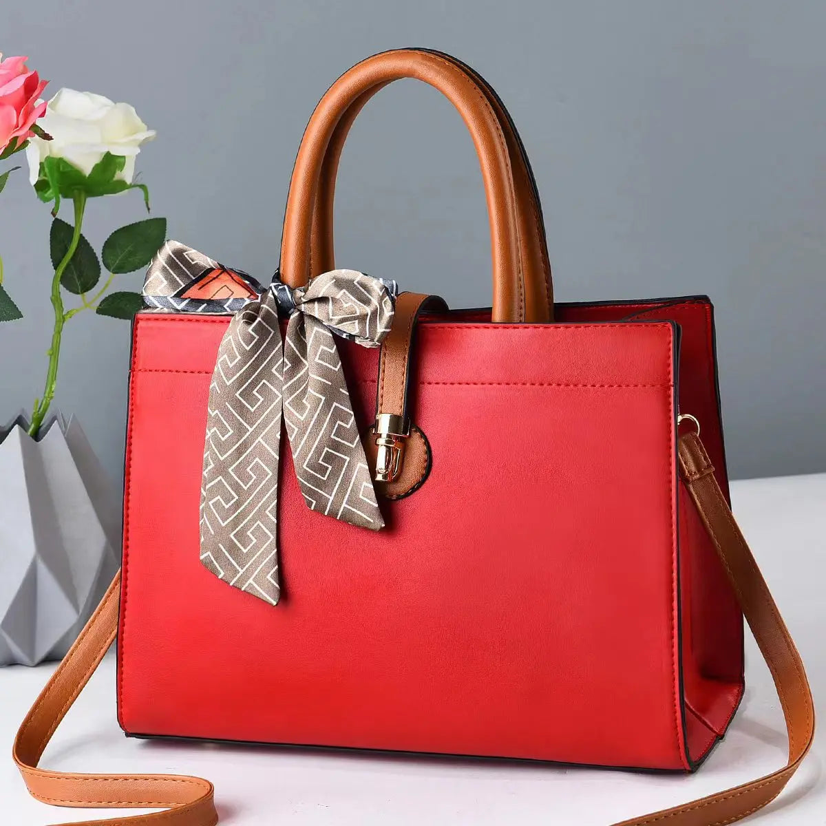 Luna Camille Scarf Tote