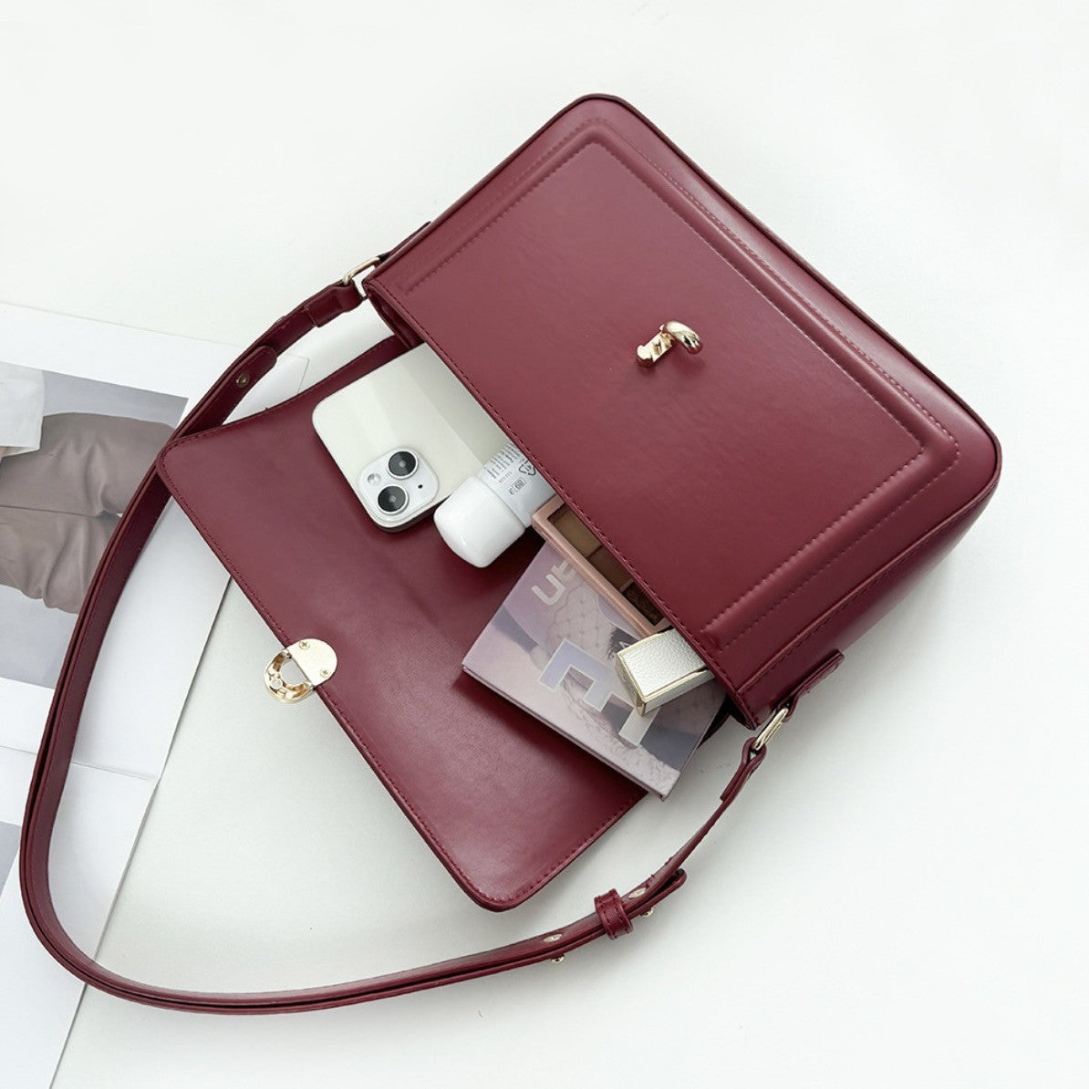 Luna Rouge Evening Clutch