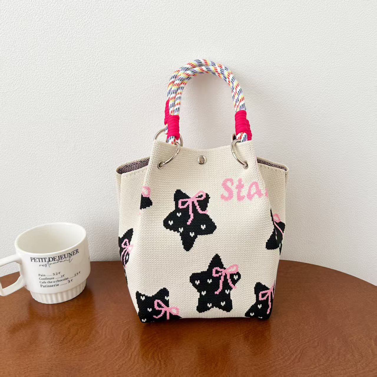 Luna Mono Knit Tote