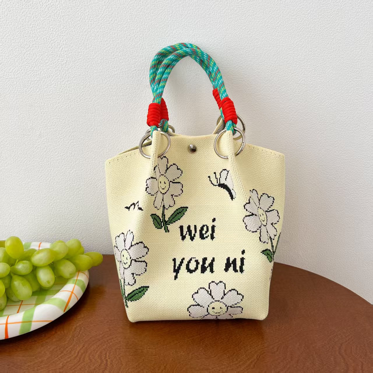 Luna Mono Knit Tote