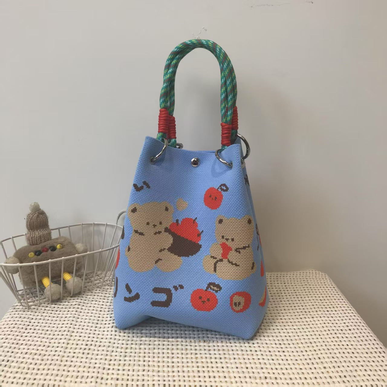 Luna Mono Knit Tote