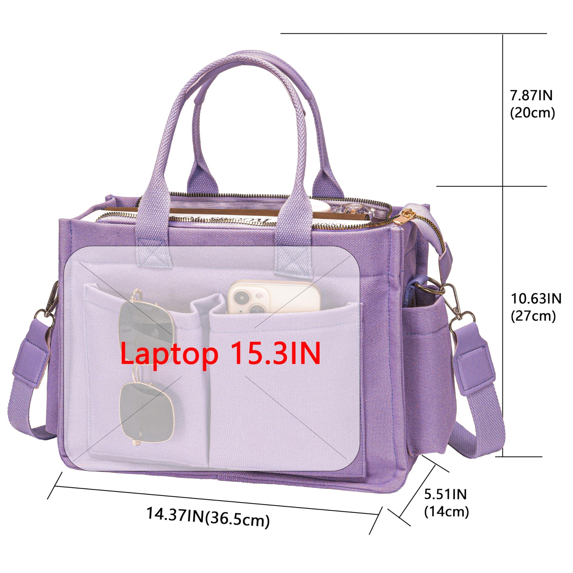 Luna Parker Laptop Crossbody