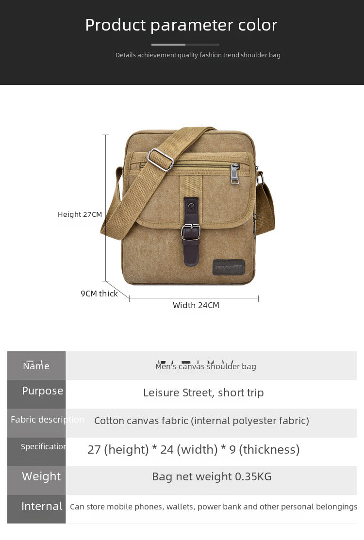 Rowan Canvas Crossbody