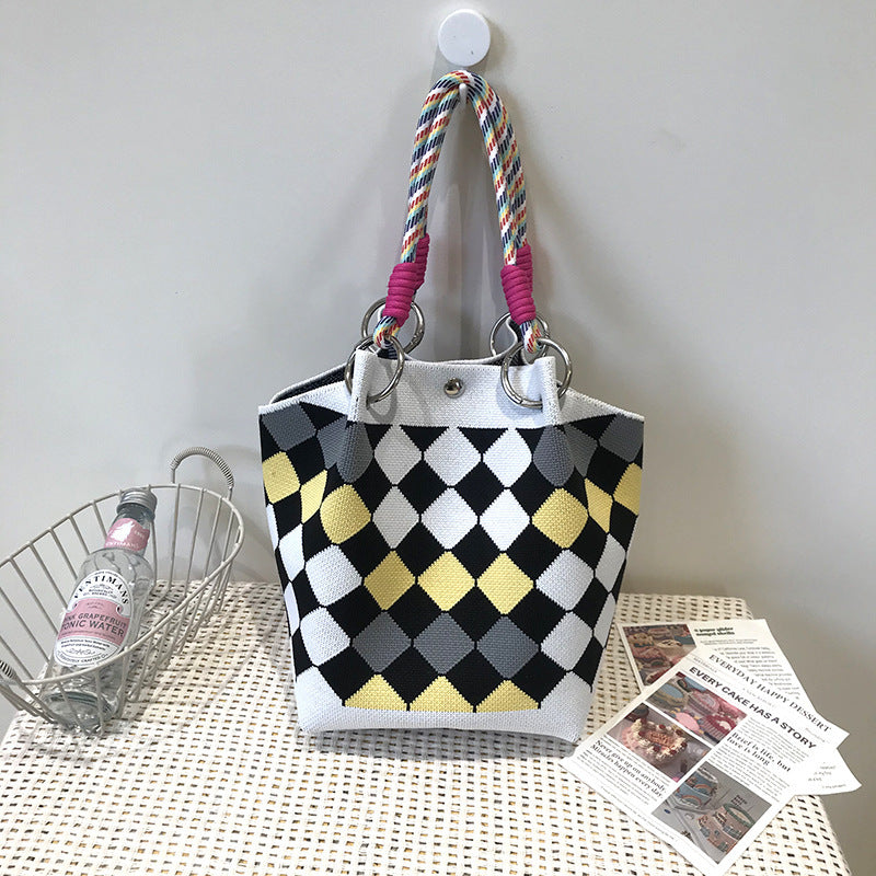 Luna Mono Knit Tote