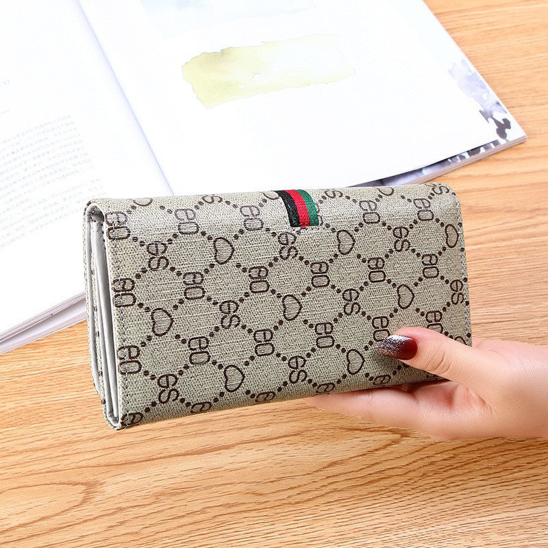 Luna Stripe Tri-Fold Wallet