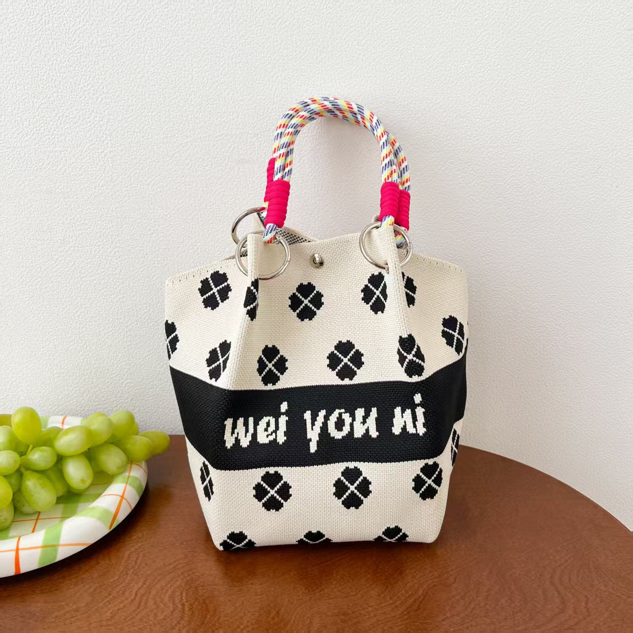 Luna Mono Knit Tote