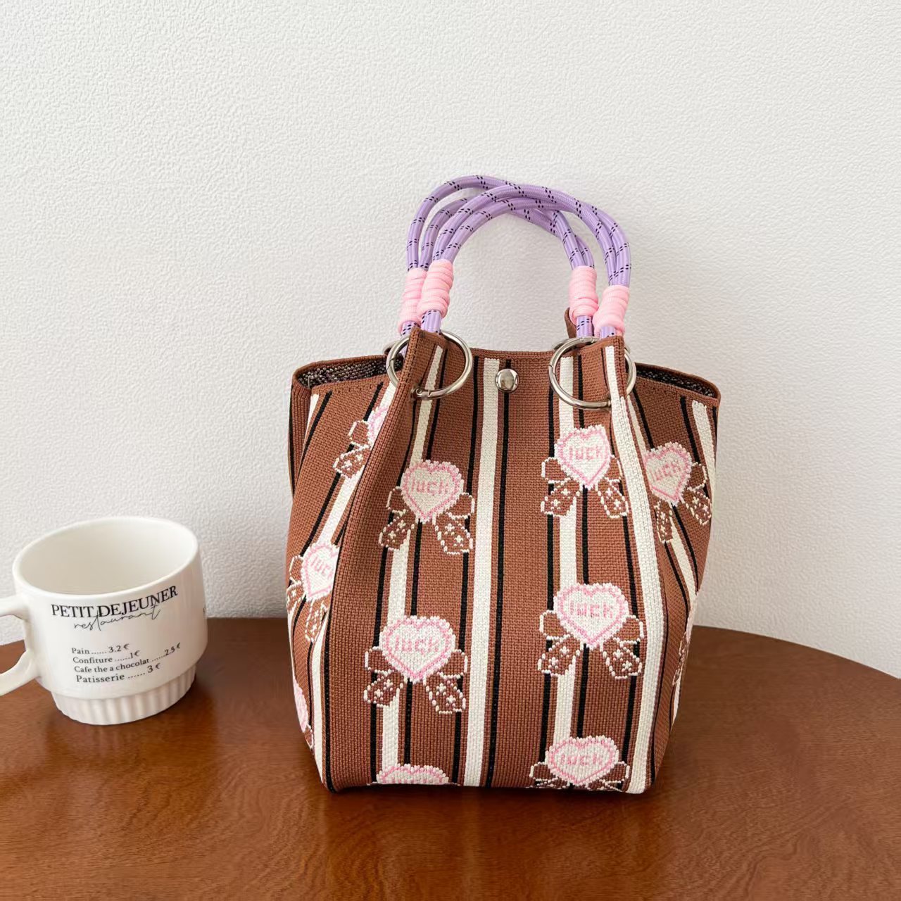 Luna Mono Knit Tote