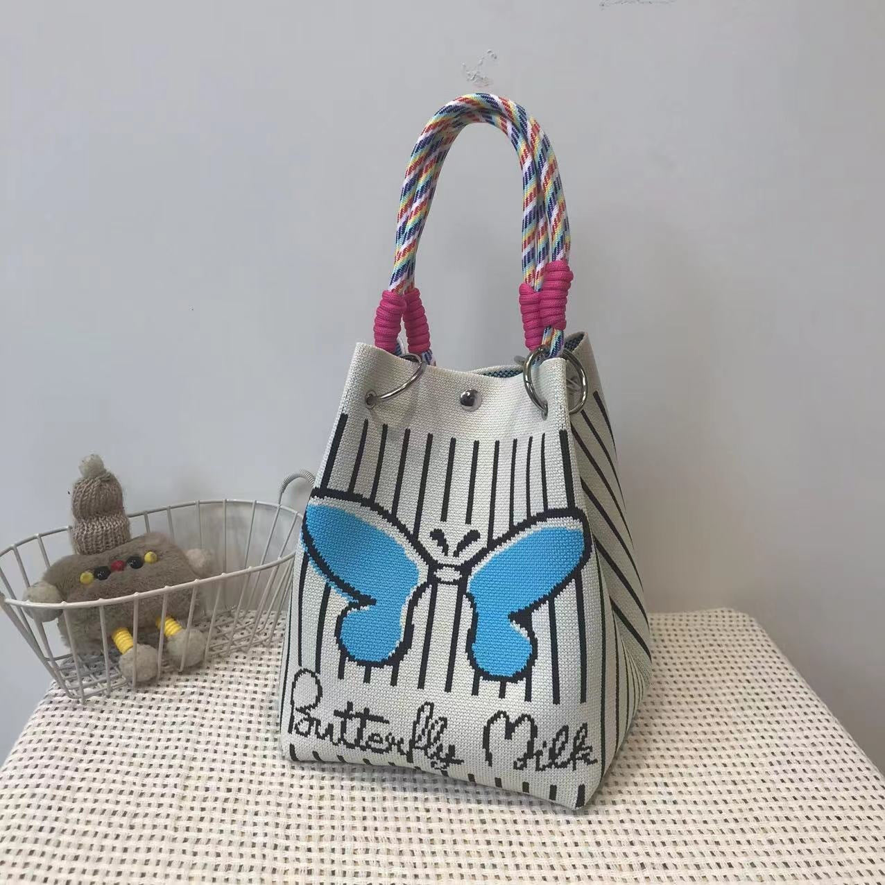 Luna Mono Knit Tote