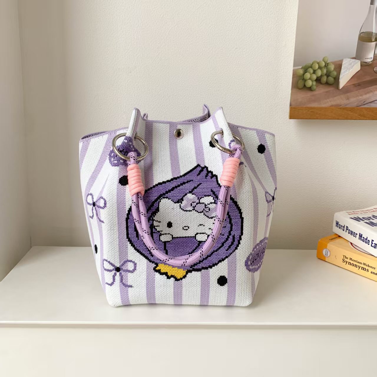 Luna Mono Knit Tote