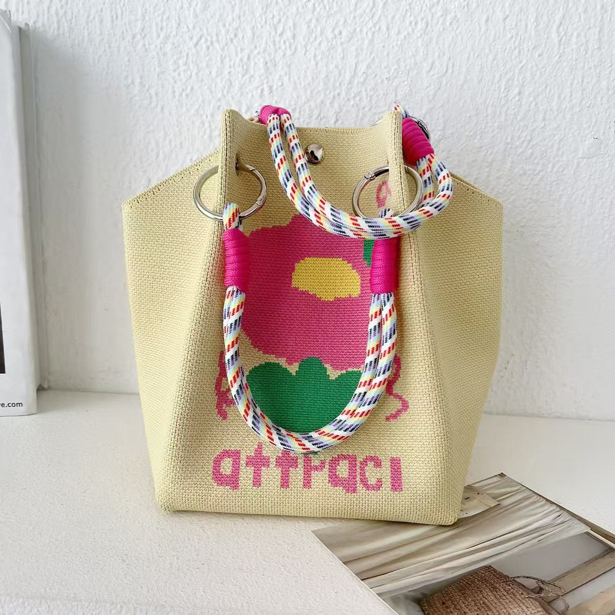 Luna Mono Knit Tote