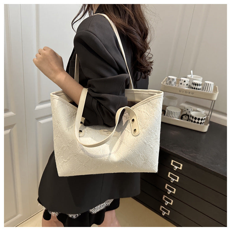 Luna Sienna Structured Shoulder Bag
