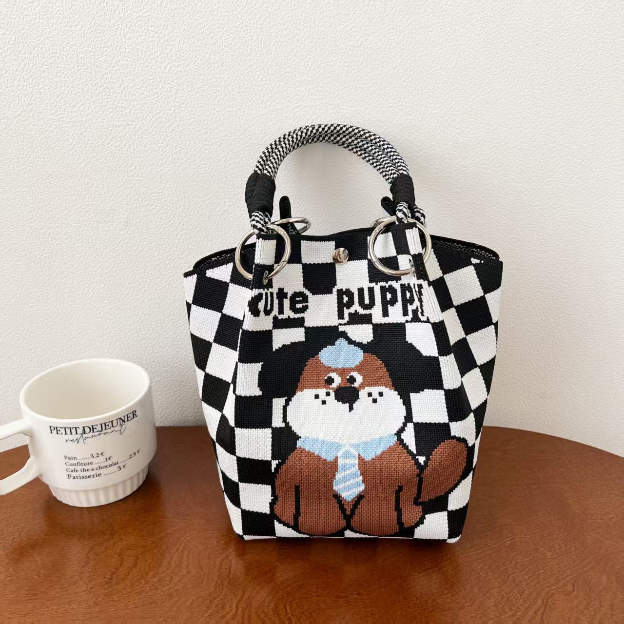 Luna Mono Knit Tote